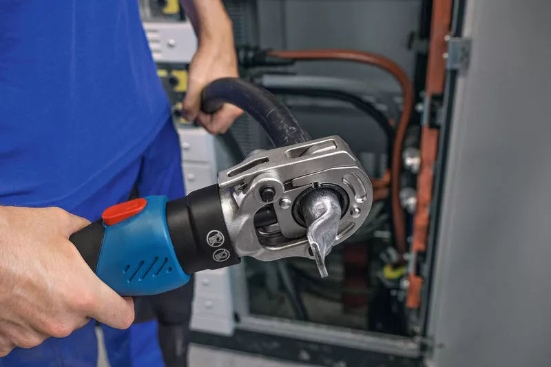 Utensile di crimpatura idraulico a batteria Bosch GPH 18V-60 Professional