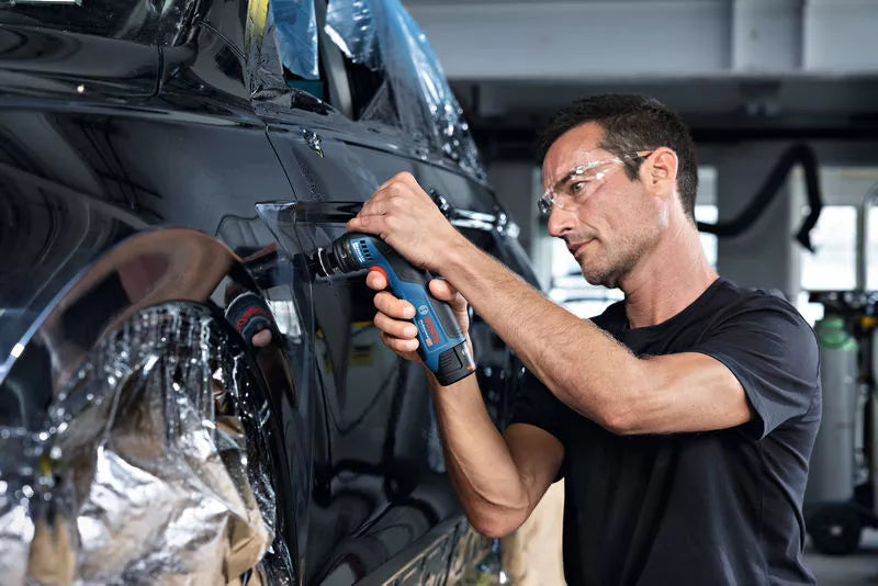 Levigatrice rotoorbitale a batteria Bosch GSS 12V-32 Professional