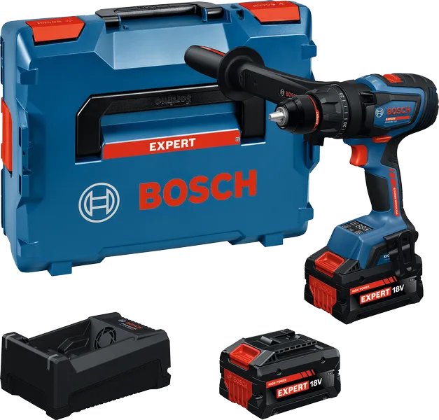 Trapano avvitatore BATTENTE  Bosch EXPERT EXSB18V-150 Set 8Ah