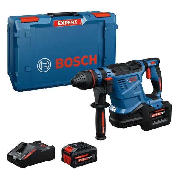 Martello perforatore a batteria con attacco SDS plus Bosch EXPERT EXBH18V-32F set 8Ah