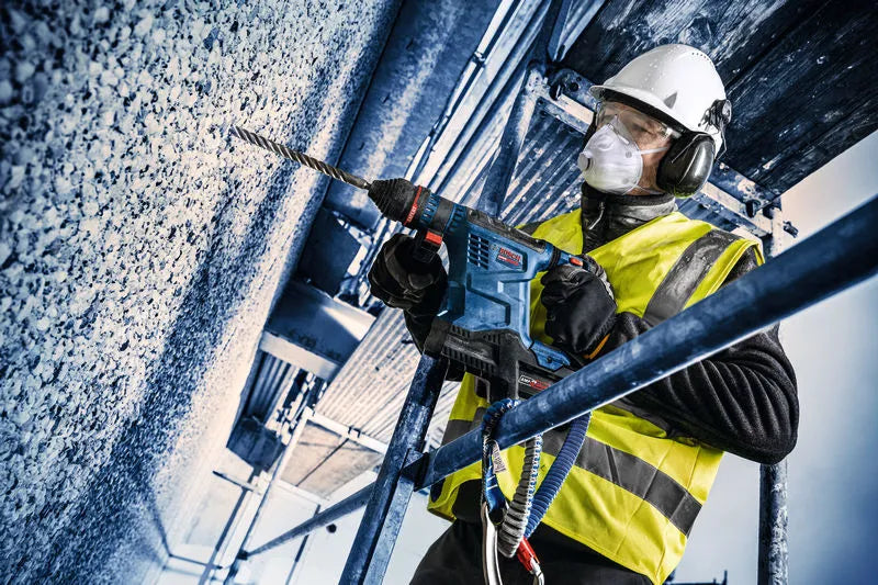 Martello perforatore a batteria con attacco SDS plus Bosch EXPERT EXBH18V-32F set 8Ah