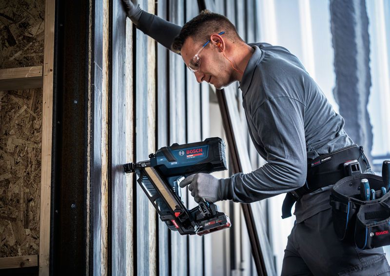 Graffatrice per legno a batteria Bosch EXNH18V-90D EXPERT