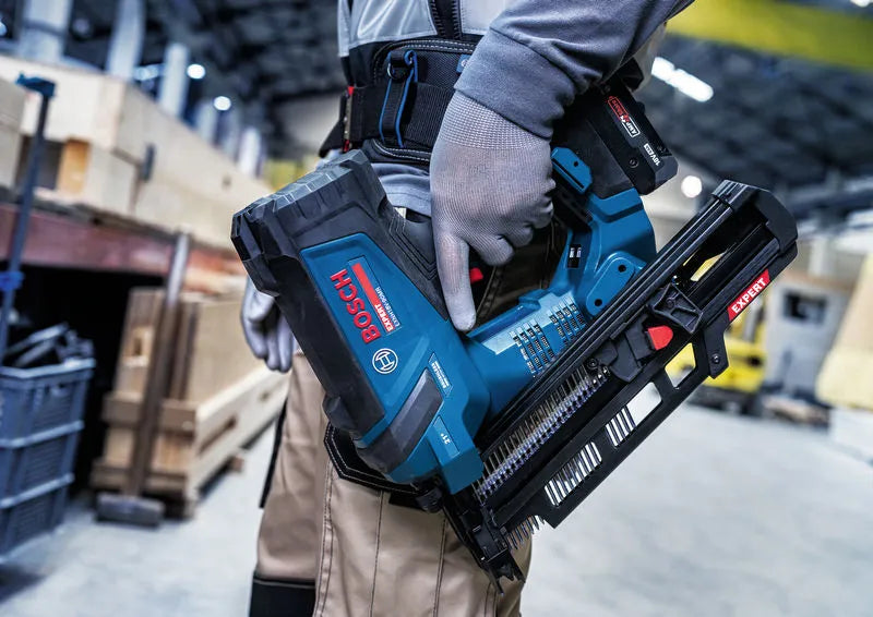 Chiodatrice per legno a batteria Bosch EXPERT EXNH18V-90MR