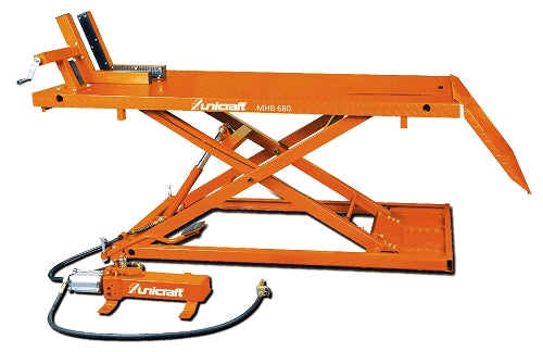PIATTAFORMA COMPATTA DI SOLLEVAMENTO MOTOCICLI MHB 680 UNICRAFT