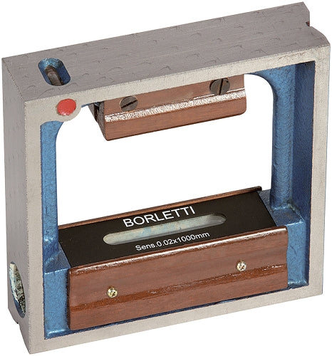 LIVELLE QUADRE DI PRECISIONE A BOLLA D'ARIA Borletti LPQ