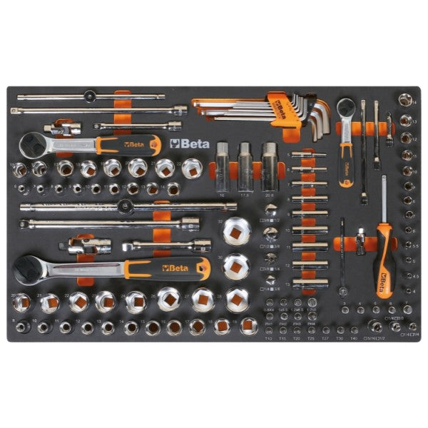 Combinazione arredo officina RSC50 2.0 con 411 utensili Beta RSC50 F/411UT
