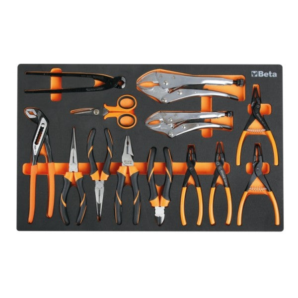 Combinazione arredo officina RSC50 2.0 con 411 utensili Beta RSC50 F/411UT