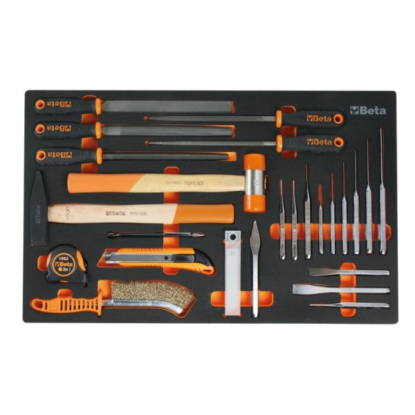 Combinazione arredo officina RSC50 2.0 con 411 utensili Beta RSC50 F/411UT