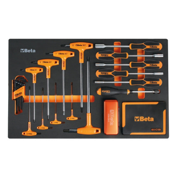 Combinazione arredo officina RSC50 2.0 con 445 utensili Beta RSC50 2.0 F/445UT
