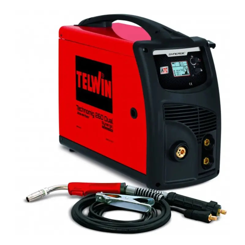 Saldatrice Inverter TELWIN TECHNOMIG 260 DUAL SYNERGIC