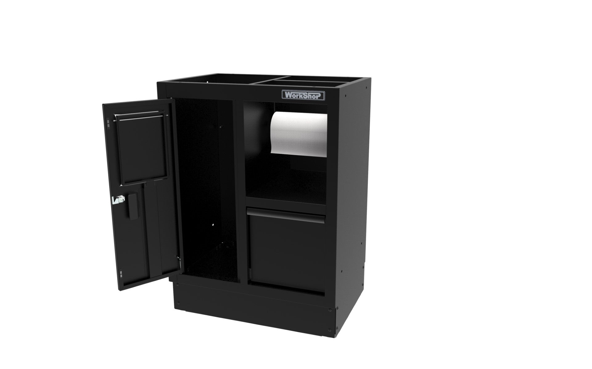 Arredo Officina Workshopitaly MPS 13 legno 2,64mt. Total Black