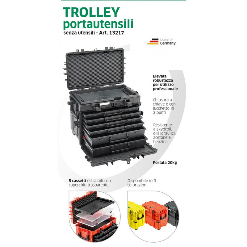 Trolley portautensili 13217  STAHLWILLE