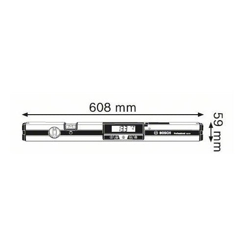 Inclinometro digitale di precisione Bosch GIM 60 professional