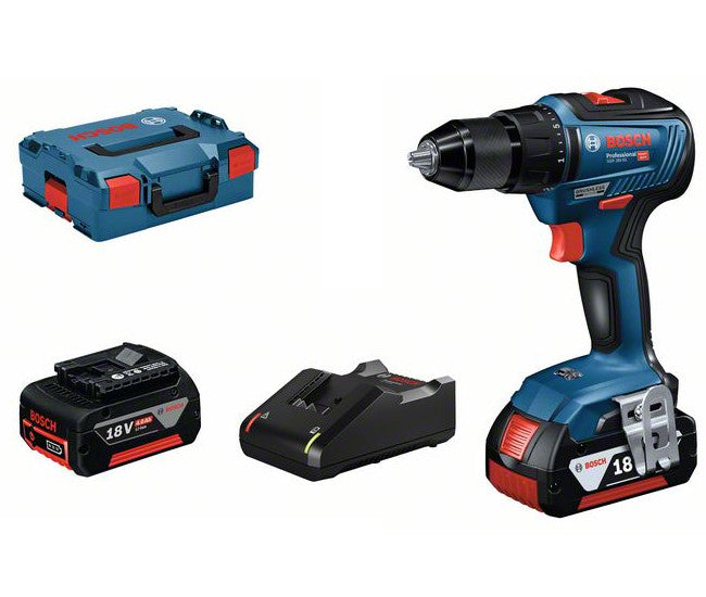 Trapano avvitatore a batteria Bosch GSR 18V-55 Professional set 4Ah