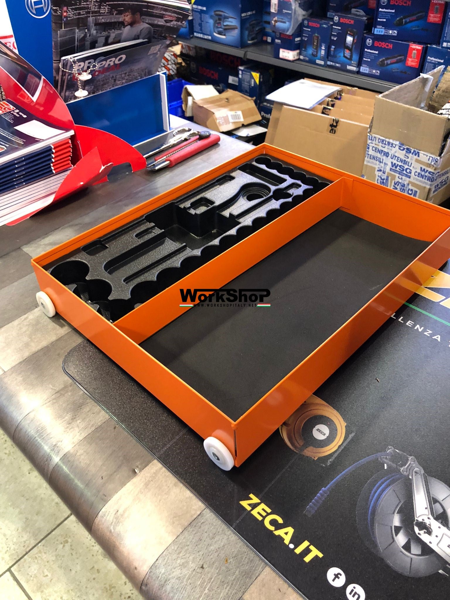 Cassetto completo di termoformato per Carrello Beta C25 Tank C25 CS/07