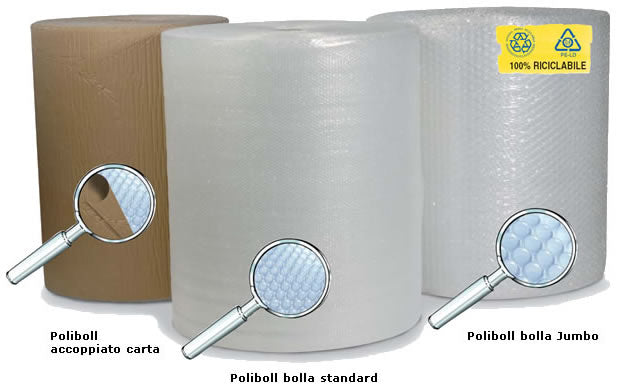 Pluriball polietilene a bolle per imballo Barbero