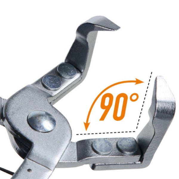 Kit pinze per pioli con assortimento clips in plastica Beta 1478/K3