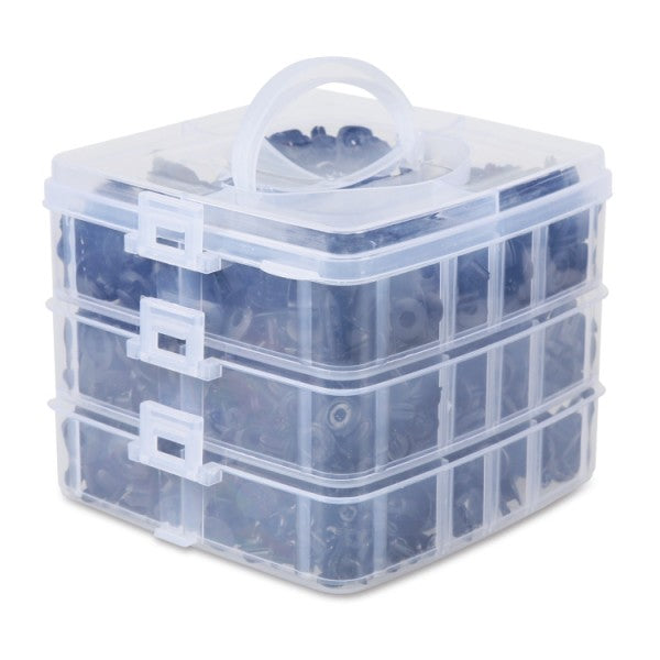 Kit pinze per pioli con assortimento clips in plastica Beta 1478/K3