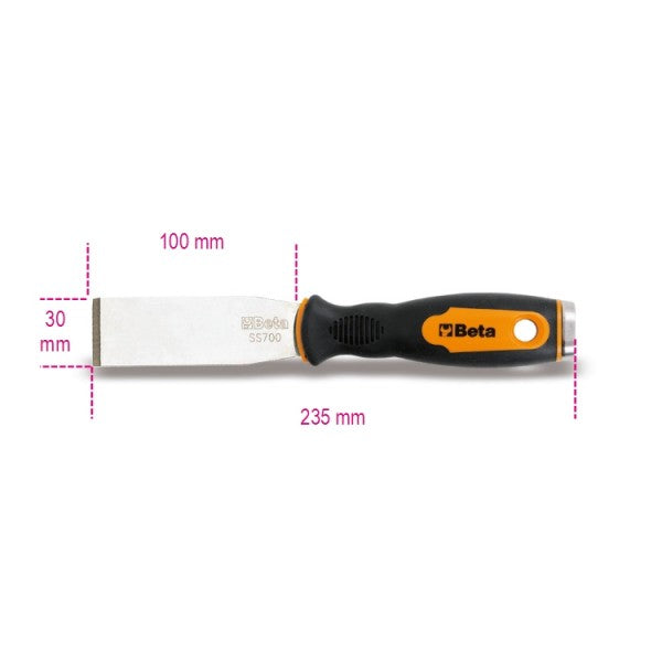 Raschietto a battere tipo diritto Beta 1479RB/1