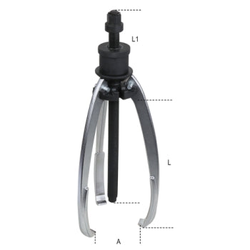 Estrattori combinati a due o tre griffe autoserranti Beta 1517C