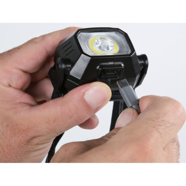 Torcia LED frontale lampada da TESTA HEAD BASIC BATTERY - Batterie