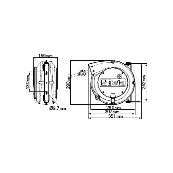 Avvolgitore automatico Beta 1844 3X1,5mm
