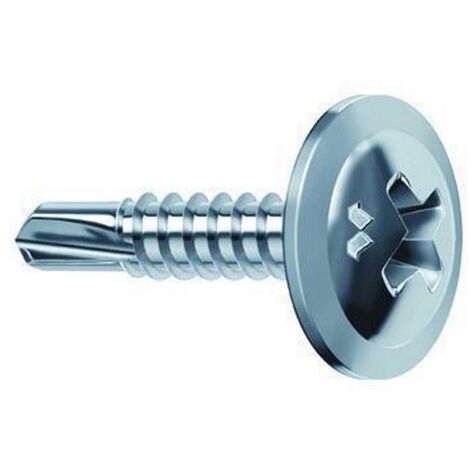 Viti perforanti drillex testa fungo flangiata larga Mustad