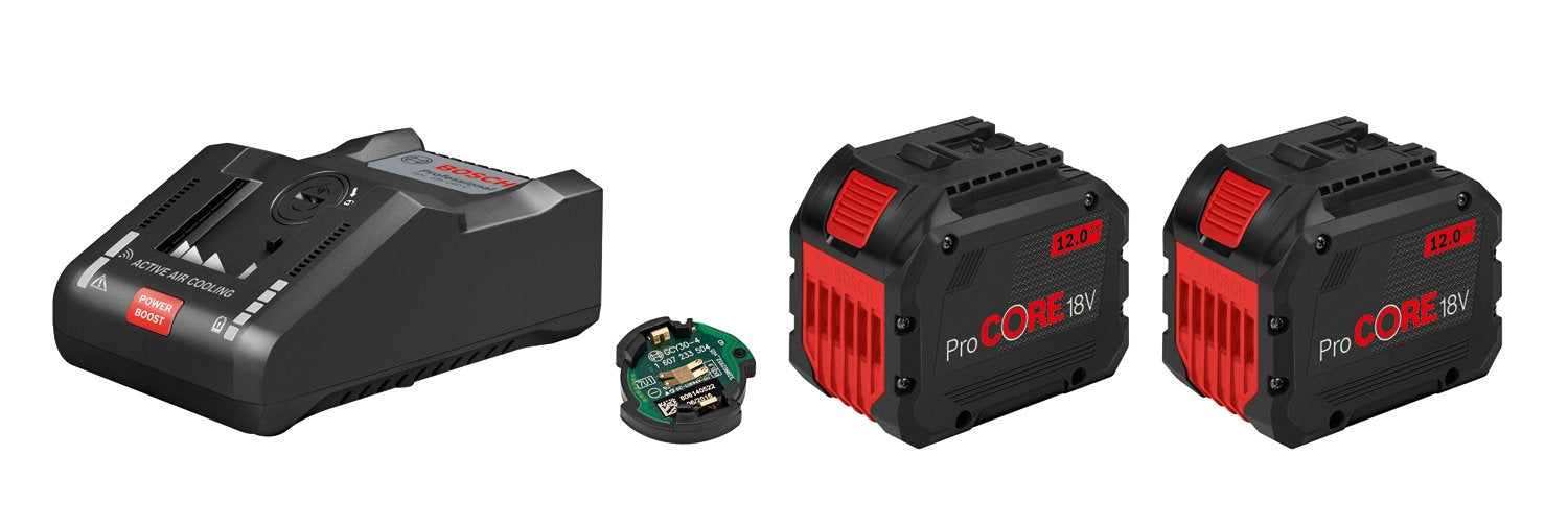 Set ricarica Bosch 18V 12AH Procore + GAL 18V-160C