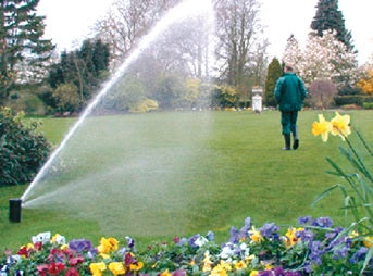 Irrigatore "TURBINA" alzo 12,5 cm 3/4" F GF GARDEN