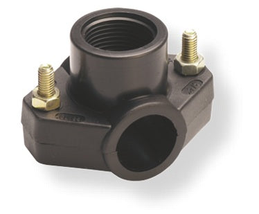 Pressa a staffa semplice GF irrigazione interrata 25mm