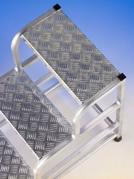 Sgabello Industriale Alluminio Svelt CARGO da 1 a 4 gradini