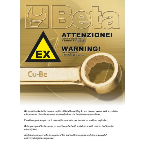 Scalpelli piatti antiscintilla Beta 34BA