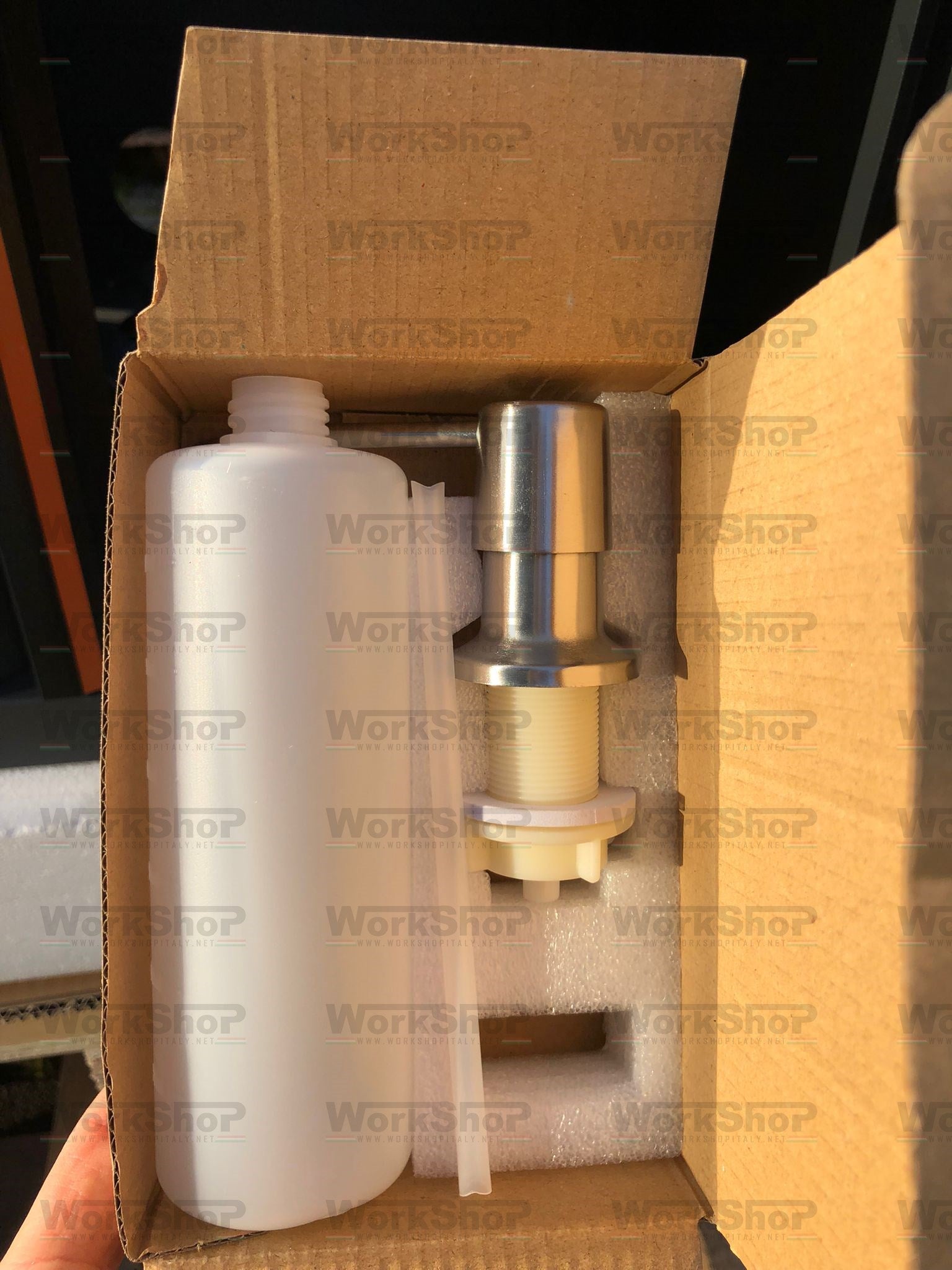 Modulo fisso con lavandino integrato per arredo officina Beta C45PRO ML