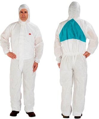 Tuta protettiva 3M™ Indumento di protezione Bianco 4520 M - L - XL