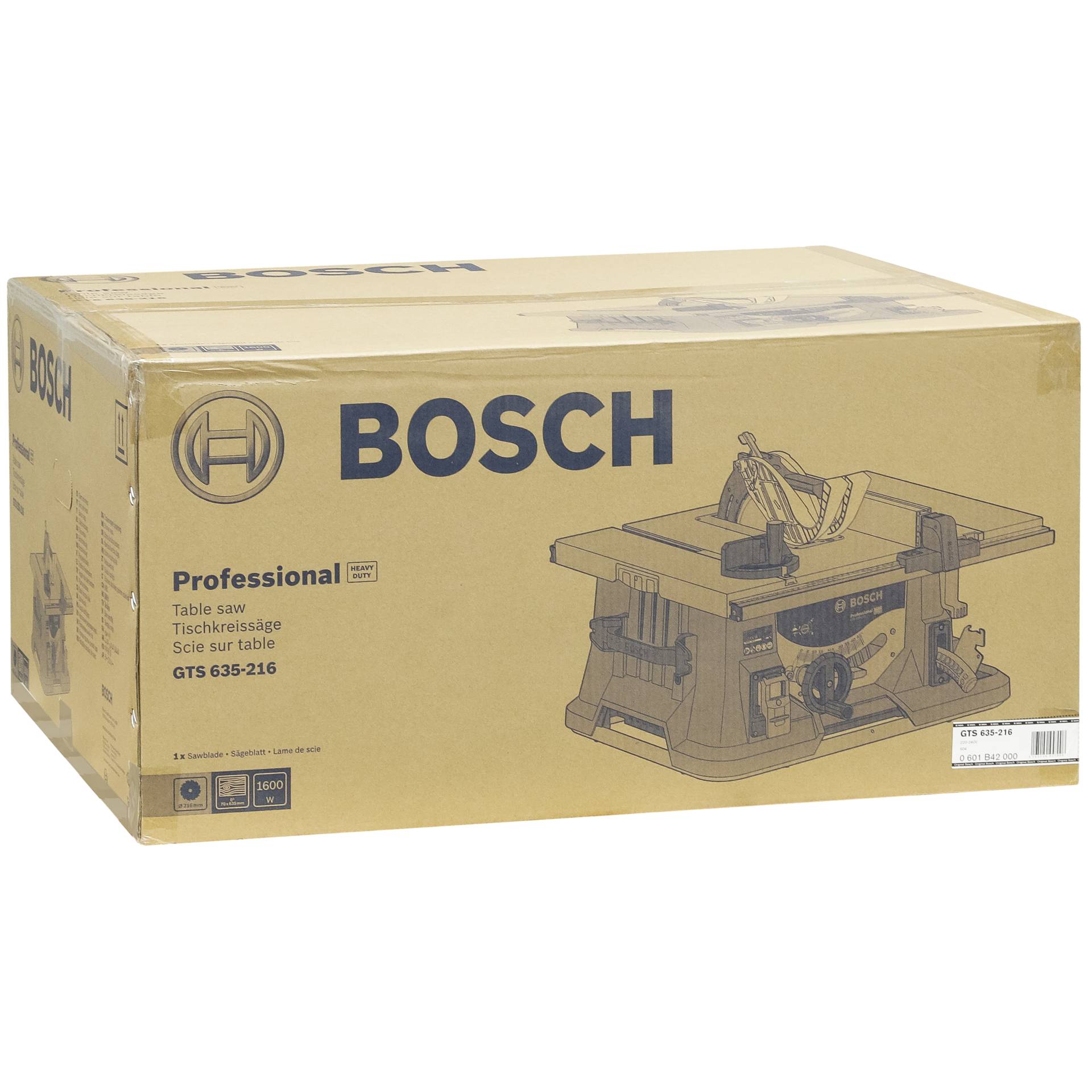Banco Sega Bosch GTS GTS 635-216 Professional