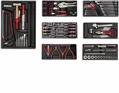 Assortimento utensili Usag 495 I1  3 cassetti INDUSTRIA