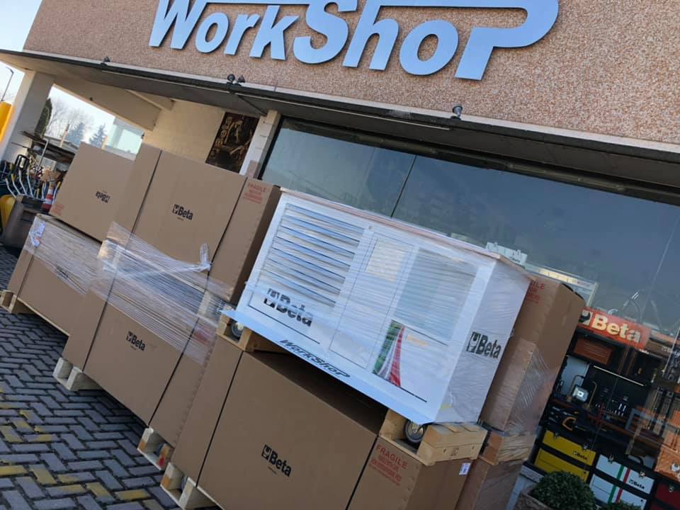 Carrello Beta C39 SM Racing Limited Edition White Workshopitaly