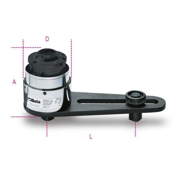 Moltiplicatori coppia rapporto 25:1 dispositivo antiritorno Beta 565/1R - 565/2R - 565/3R