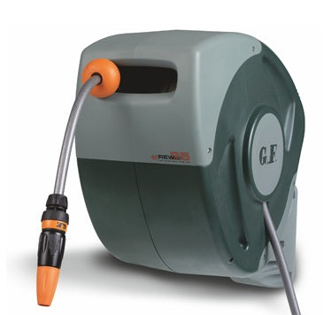 REWALL 25MT. avvolgitubo automatico da parete GF GARDEN