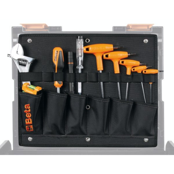 Set 116 utensili per valigetta portautensili COMBO C99V3/2C vassoio morbido Beta 5990V3
