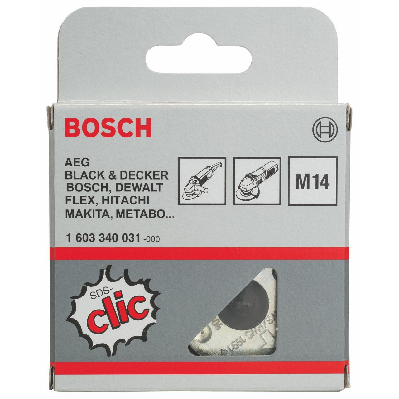 Ghiera Sds Clic Bosch M14 rapida x smerigliatrici Universale