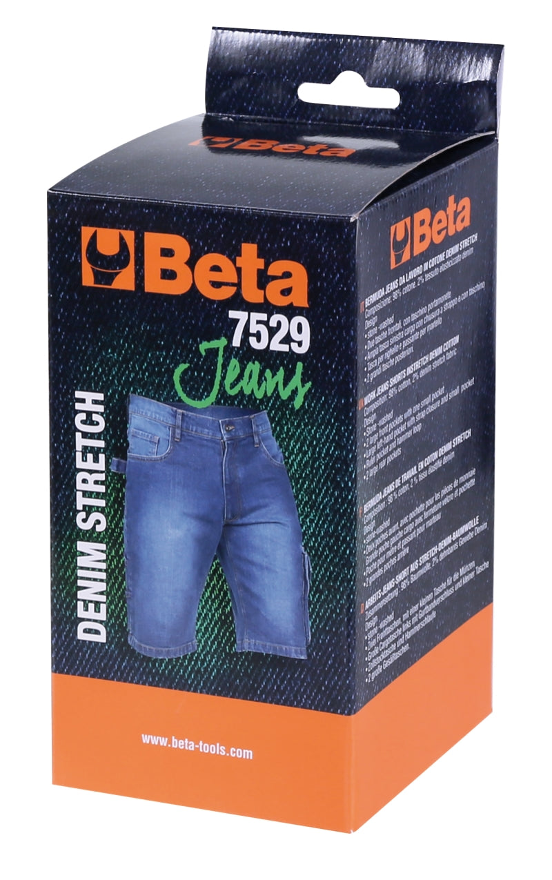 Bermuda Jeans da lavoro elasticizzati Beta 7529