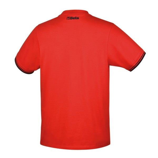 T-shirt work in 100% cotone 150 g, rosso Beta 7549R
