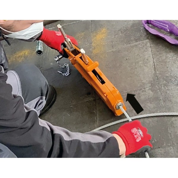 Argano manuale a fune passante Beta 8148