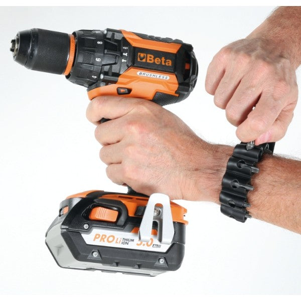 Serie 6 inserti braccialetto tessuto aggancio magnetico Beta 861PB