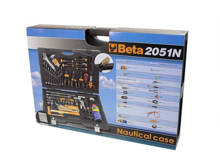Valigia da Lavoro Beta 2051N con 55 utensili per nautica