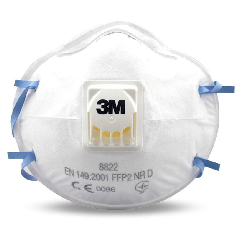 3M™ Respiratore monouso 8822, FFP2 NR D, con valvola CONF.10PZ.