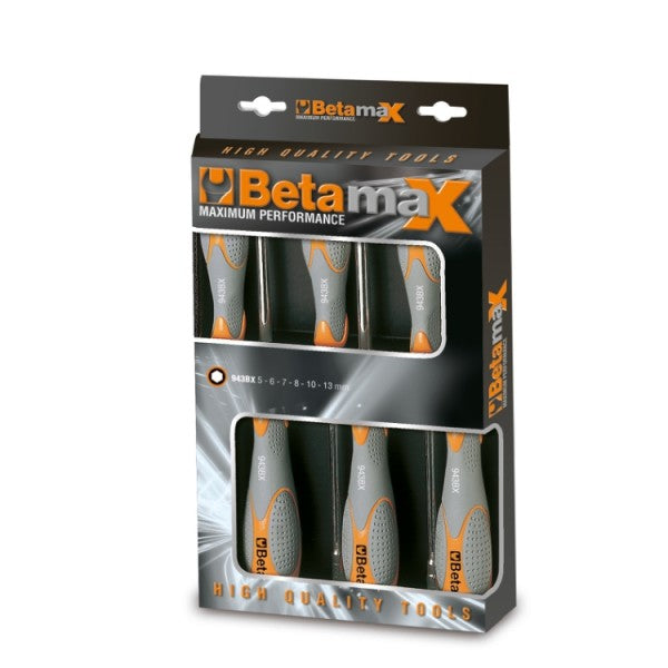 Set giraviti esagonale cava profonda BetaMAX 944BX/D6