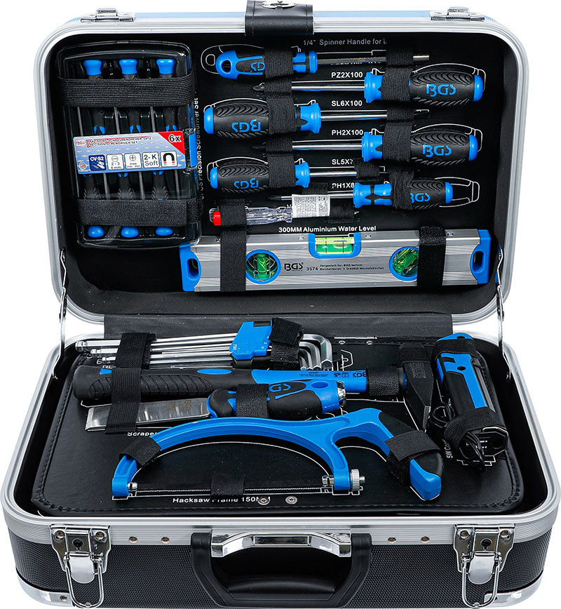 VALIGETTA CON 106 UTENSILI, IDEALE PER MECCANICI BGS15505