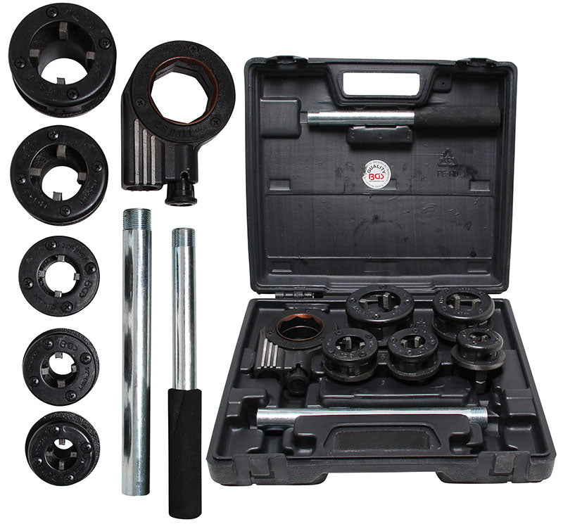 SET 7 PEZZI, FILETTATURA TUBI EXPERT, 3/8” - 1 1/4” BGS1892